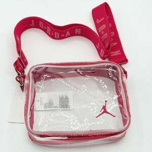 Nike Jordan Stadium Clear Crossbody Bag Fanny Hip Waist Belt Pack 9A0848-R78